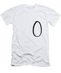 0 in Black Simple Script Custom Home Fashions T-Shirt