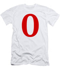 0 in Red Typewriter Style Custom Home Fashions T-Shirt