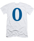 0 in Sega Blue Typewriter Style Custom Home Fashions T-Shirt