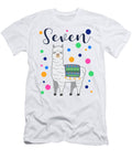 1 7 Years Birthday Gift Kids Llama Alpaca John Romeo T-Shirt