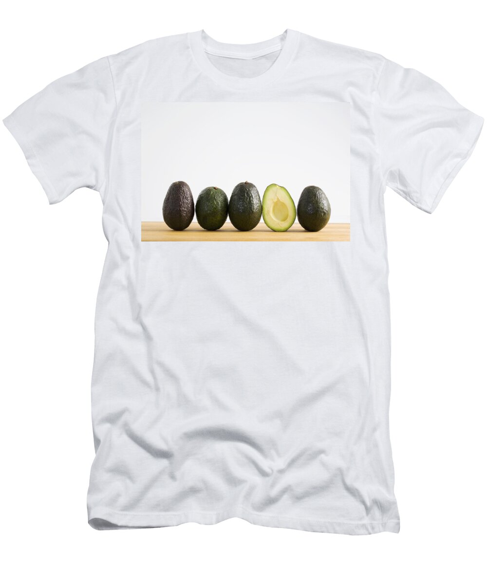 1 a Row of Avocados Standing Upright Michael Interisano T-Shirt