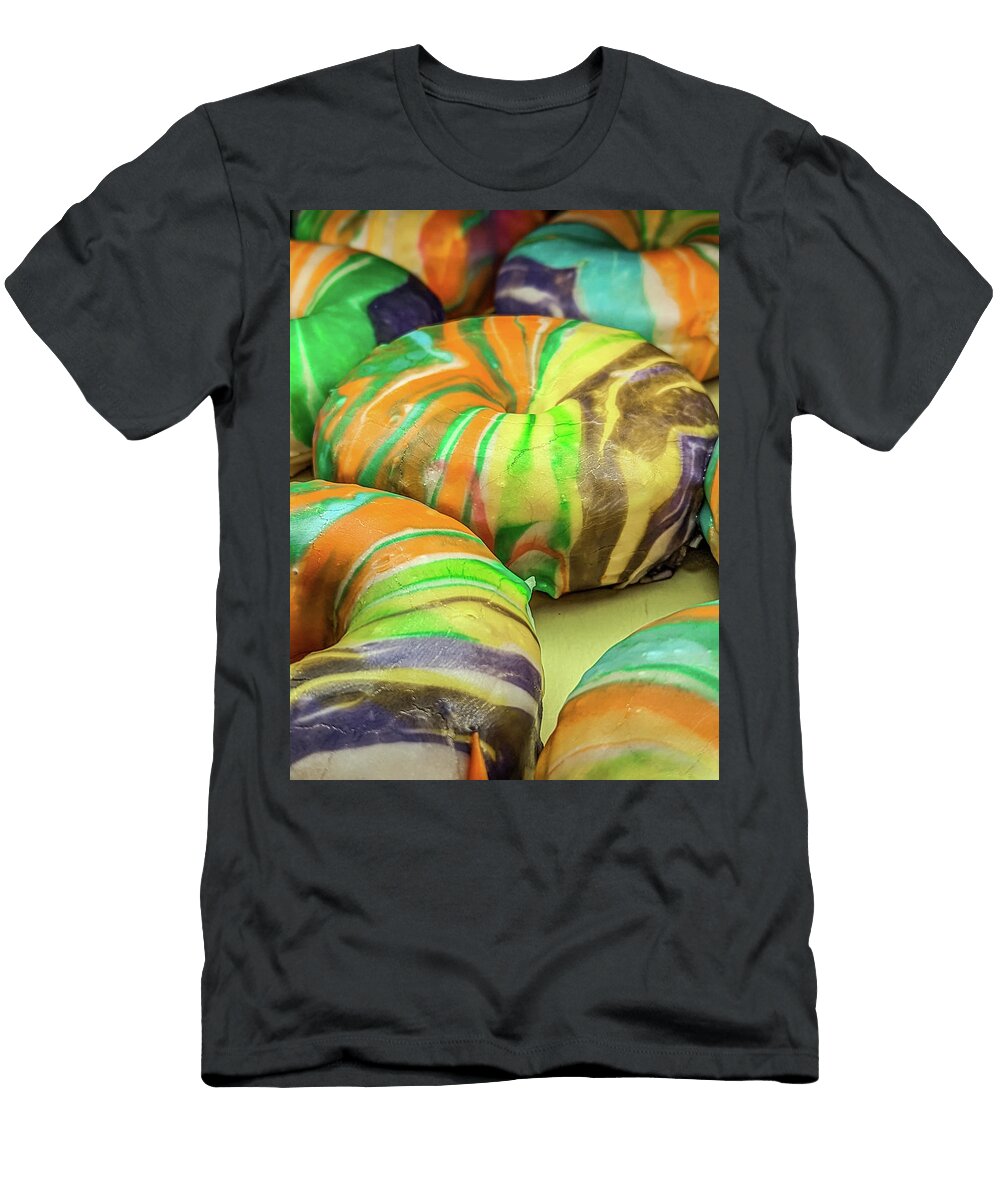 1 a View of Assorted Donuts on a Baking Sheet Featuring a Donut W Alex Grichenko T-Shirt