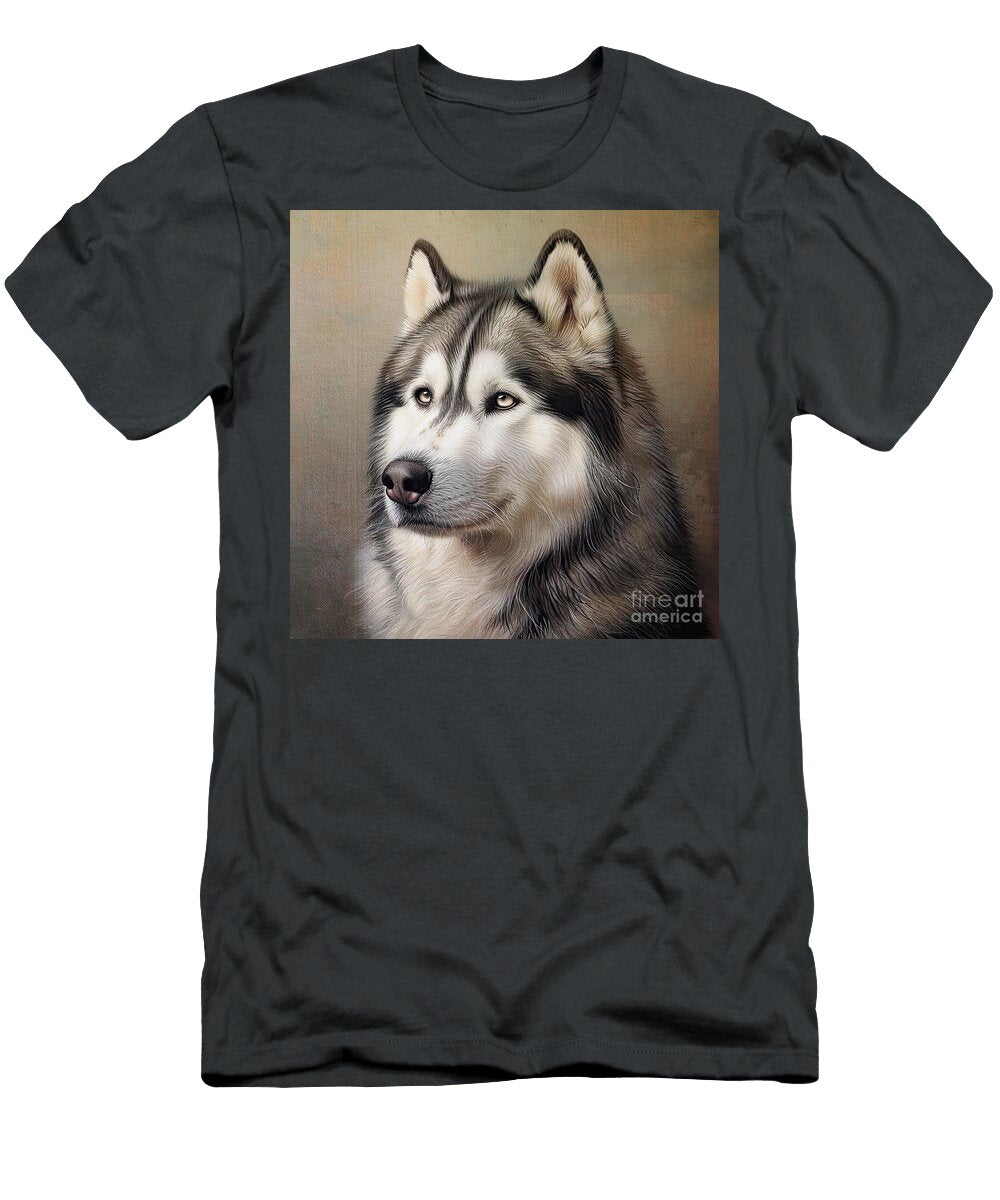 1 Alaskan Malamute Portrait Elisabeth Lucas T-Shirt