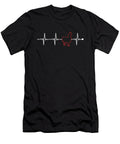 1 Alpaca Heartbeat Vicuna Guanaco Llama Breeder Alpaca Marco Rothe T-Shirt
