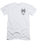 1 Alpaca Logo Emblem Guanaco Llama Vicuna Breeder Alpaca Marco Rothe T-Shirt
