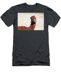 1 Alpaca Lying Portrait Michal Bednarek T-Shirt
