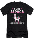 1 Alpaca Saying Funny Manuel Schmucker T-Shirt