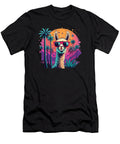 1 Alpaka Retro Sunset Alpaka Sunglasses Alpacas Steven Zimmer T-Shirt