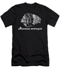 1 American Motorcycle Skull Native Indian Eagle Shannon Nelson Art T-Shirt