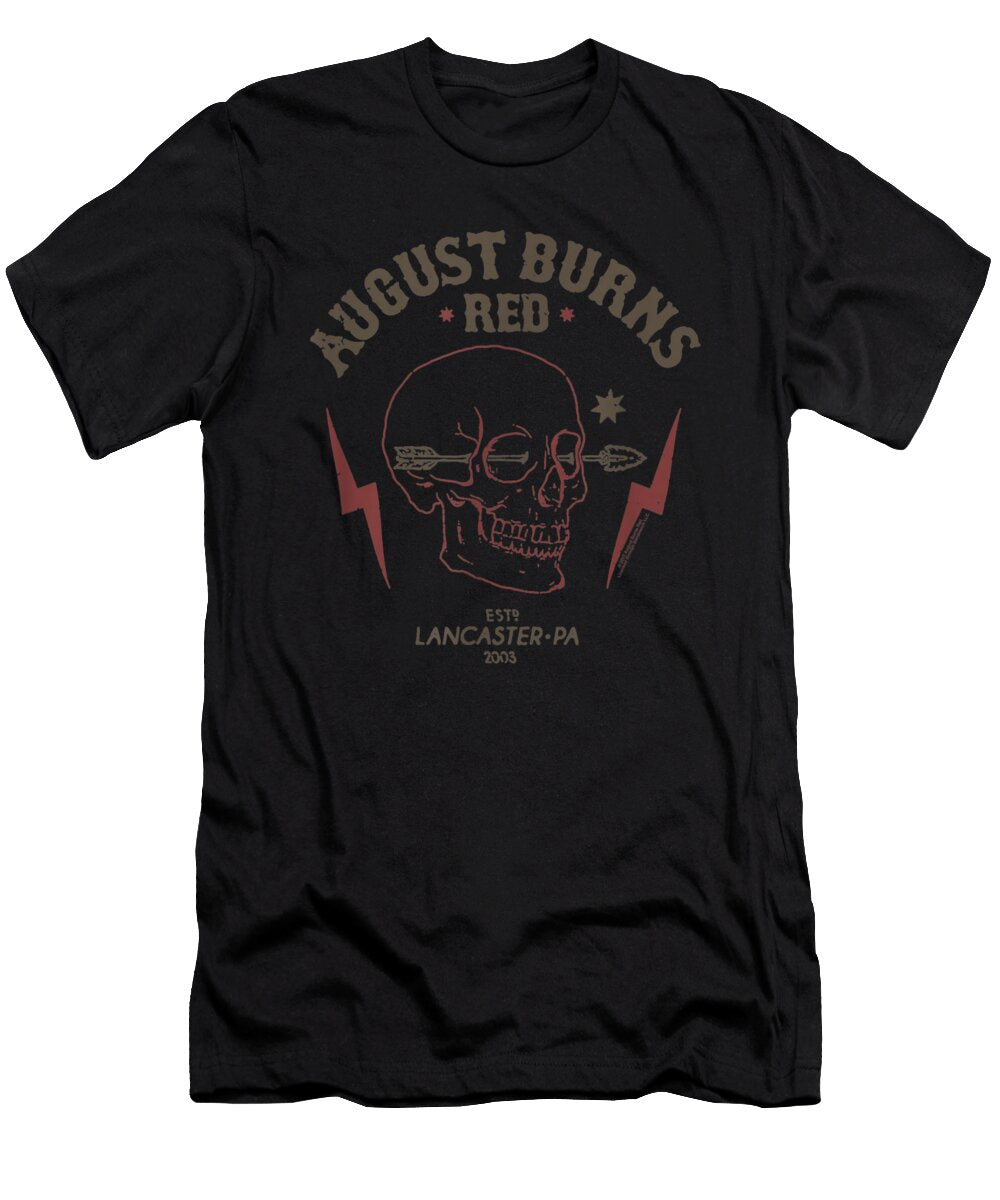 1 August Burns Red Arrow Skull Shannon Nelson Art T-Shirt
