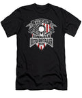 1 Auto Detailing American Flag with Skull Shannon Nelson Art T-Shirt