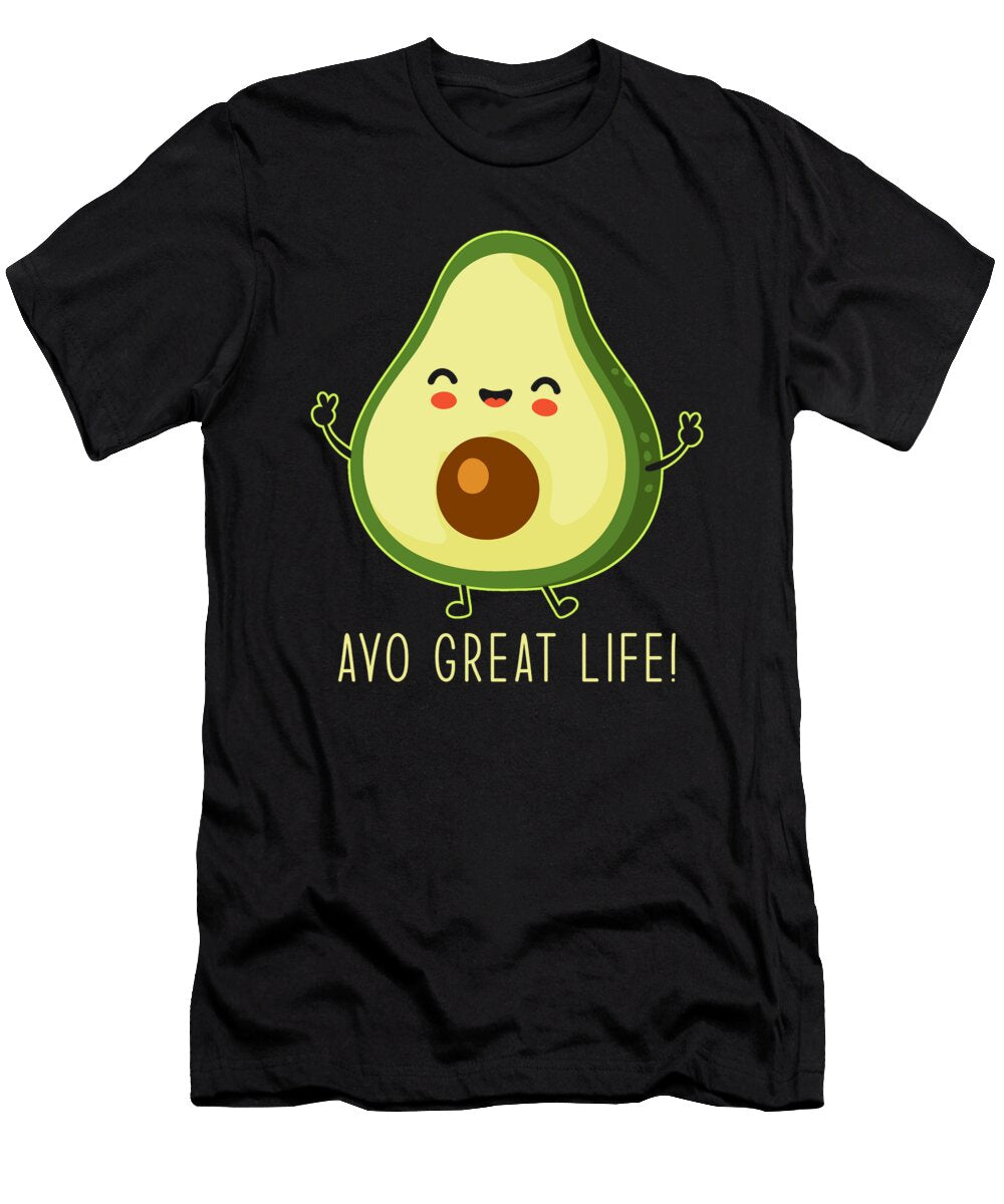 1 Avocado Avo Nice Day Manuel Schmucker T-Shirt