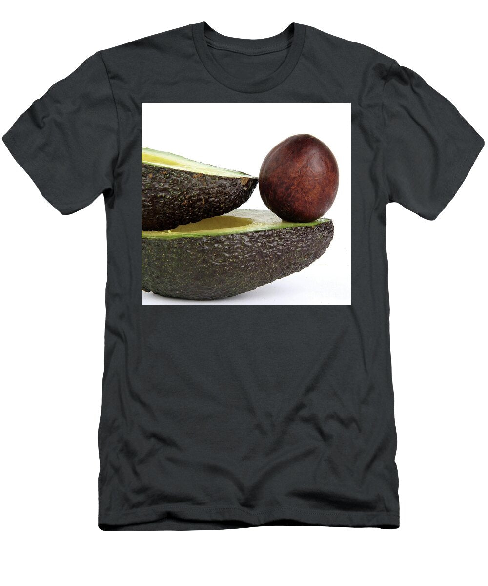 1 Avocado on White Background Bernard Jaubert T-Shirt