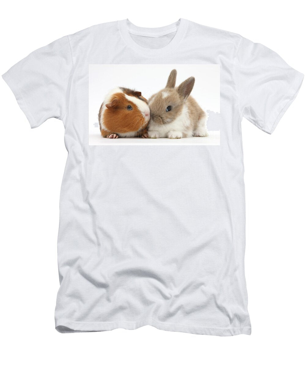 1 Baby Rabbit and Guinea Pig Mark Taylor T-Shirt