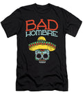 1 Bad Hombre Cinco De Mayo Sugar Skull Mexican Men Shannon Nelson Art T-Shirt