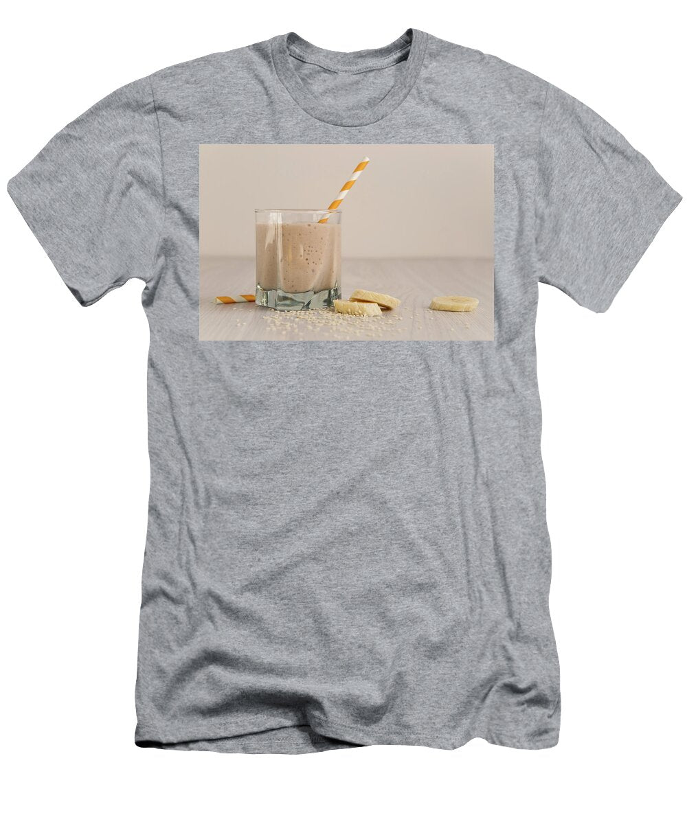 1 Banana Smoothie in a Glass Elena Saulich T-Shirt