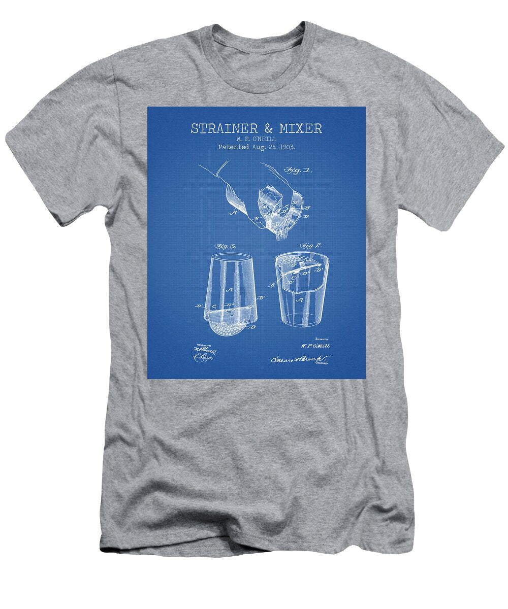 1 Bar Mixer Blue Patent Denny H T-Shirt