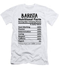 1 Barista Nutrition Facts Funny Jensen Cena T-Shirt
