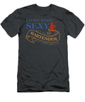 1 Bartender for Men Women Chef Barman Mixologist Crazy Squirrel T-Shirt