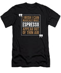 1 Beans Barista Coffee Espresso Crazy Squirrel T-Shirt