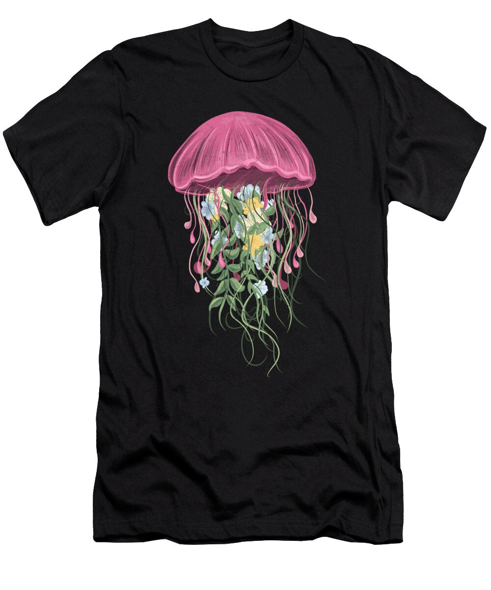 1 Beautiful Jellyfish Diver for Women Jellyfish Benjamin Burkert T-Shirt