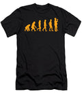 1 Beer Pun Beer Body Evolution of Man Beer Lover Bartender Gift Kanig Designs T-Shirt