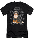 1 Bernedoodle Dog Anatomy Black Merle Tri Cute Dh Bubble T-Shirt