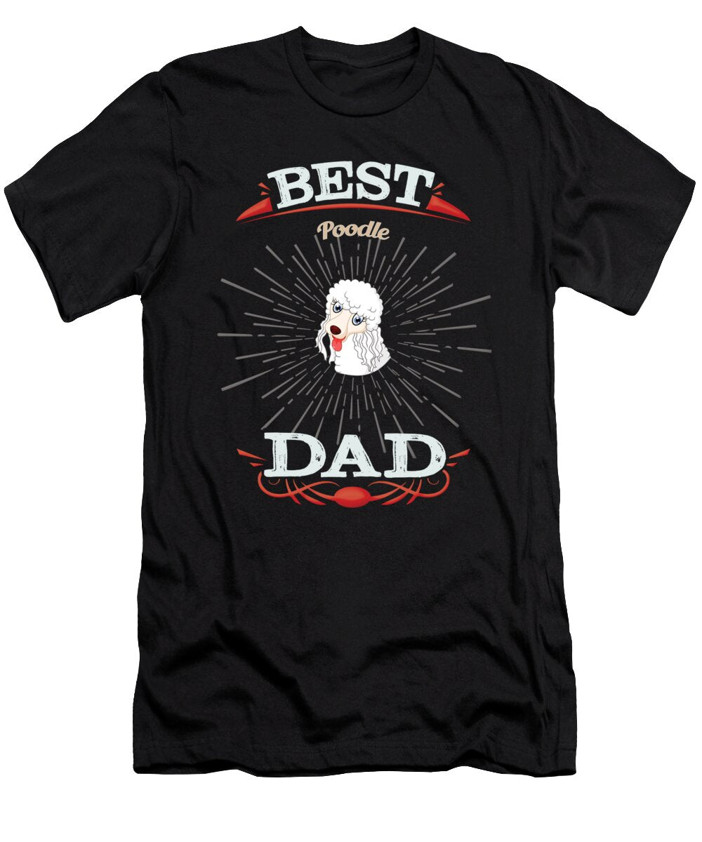 1 Best Poodle Dad Jose O T-Shirt