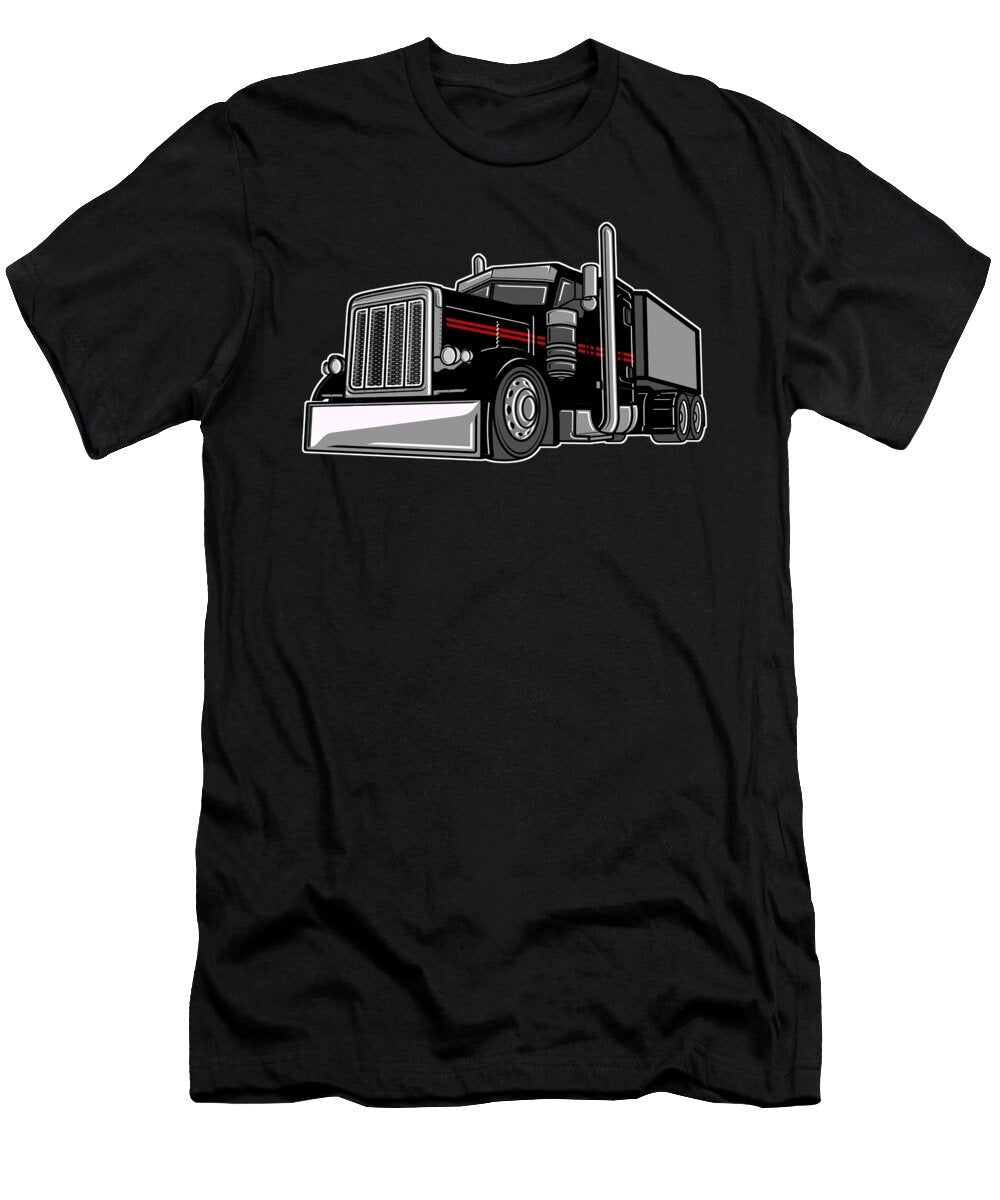 1 Big Truck Driver Trucking Trucker Jonathan Kraske T-Shirt