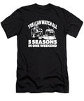 1 Binge Watching Movies Show Tv Programmes Series Crazy Squirrel T-Shirt