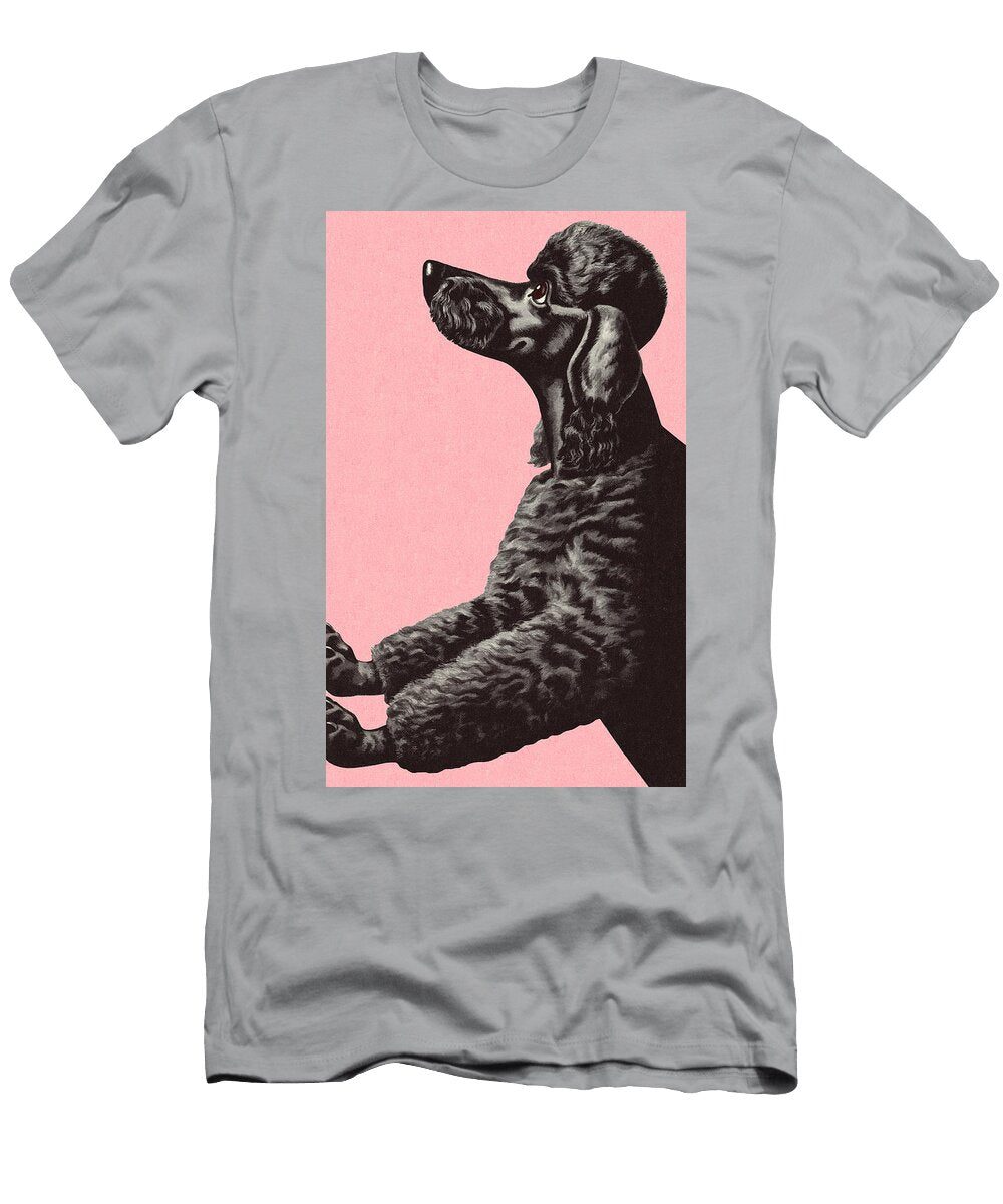 1 Black Poodle Csa Images T-Shirt