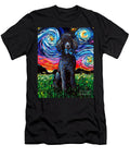 1 Black Poodle Night Aja Trier T-Shirt
