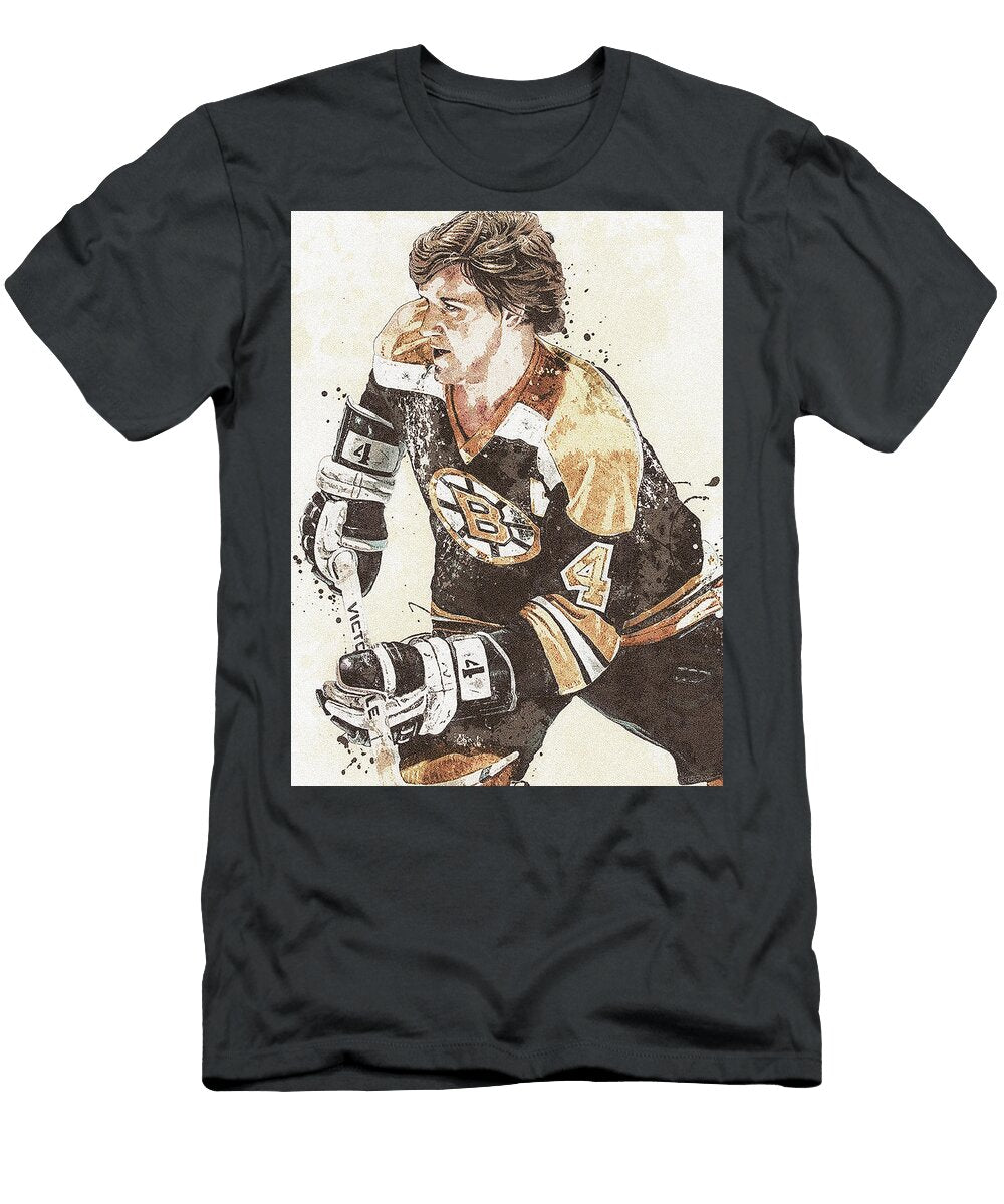 1 Bobby Orr Boston Bruins Poster Willy Art T-Shirt