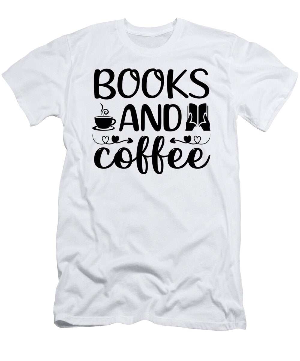 1 Books and Coffee Th T-Shirt