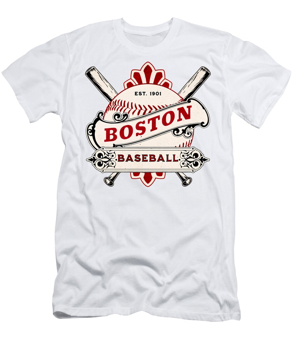 1 Boston Baseball Quang Vu T-Shirt