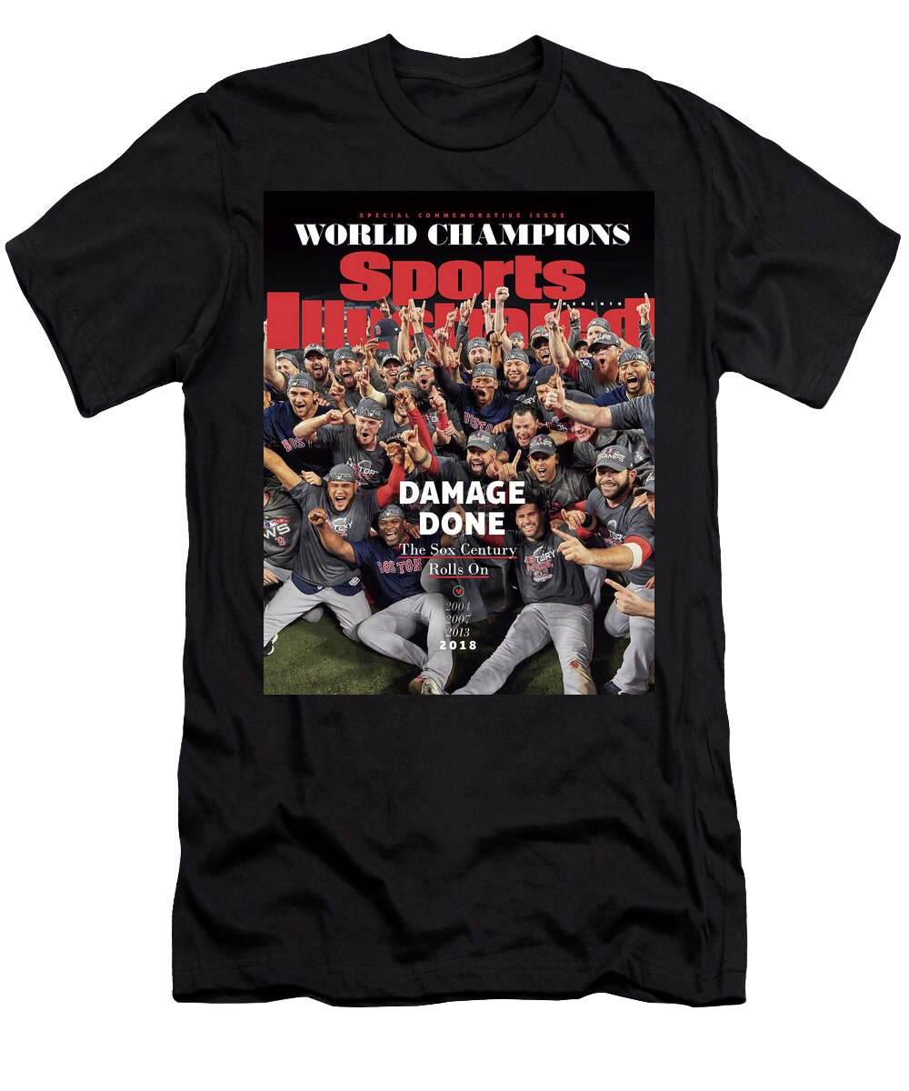 1 Boston Red Sox 2018 World Series Champions November 08 2018 Sports Illustrated Cover T-Shirt