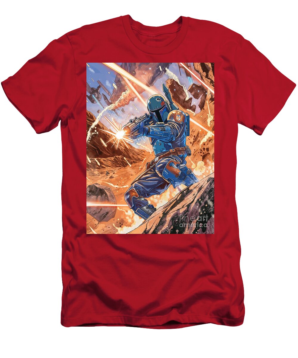 1 Bounty Hunter 2 Pixel Chimp T-Shirt