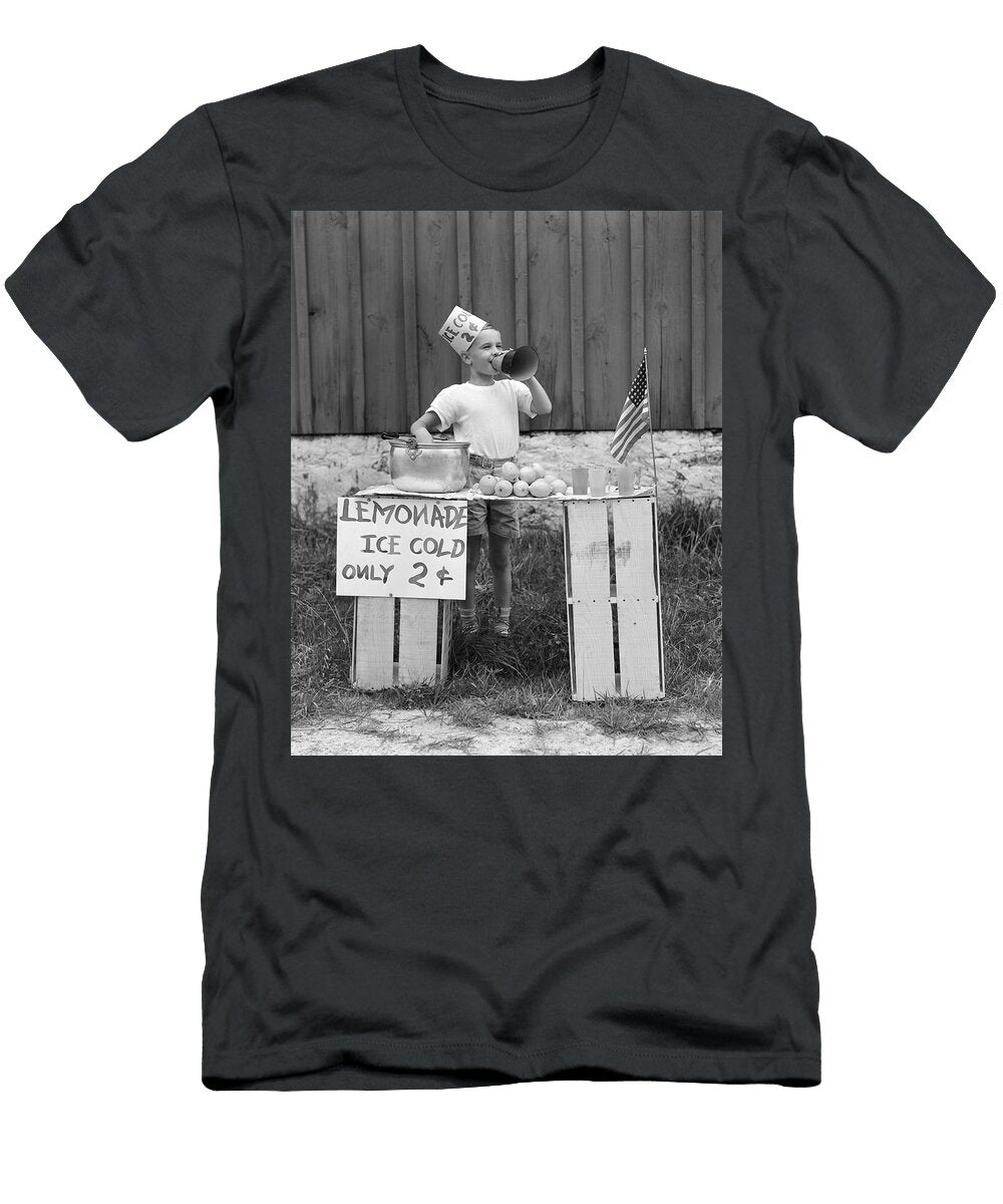 1 Boy Selling Lemonade C1930 40s H Armstrong Robertsclassicstock T-Shirt