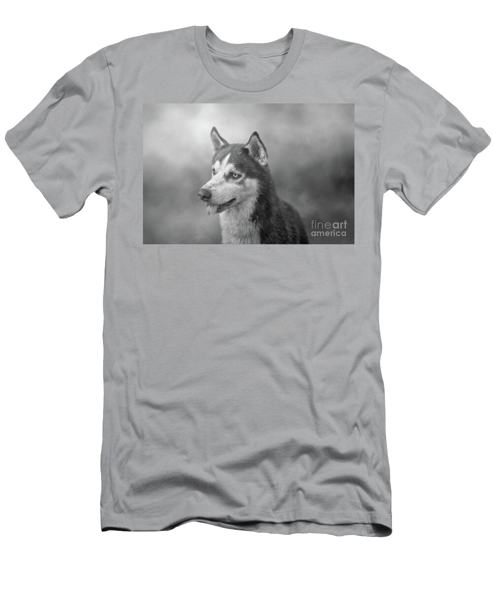 1 Brown Husky Four Bw Elisabeth Lucas T-Shirt