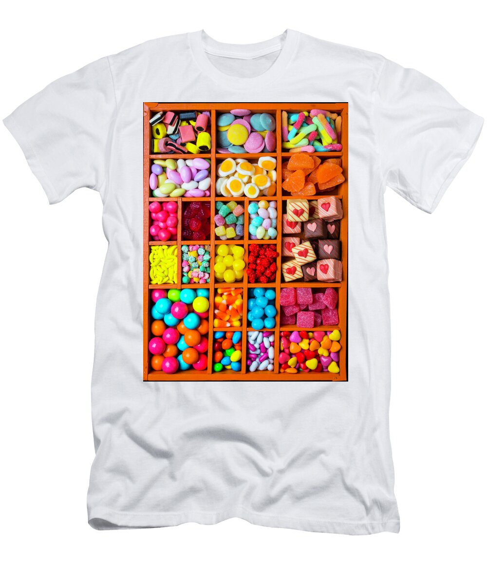 1 Candy in Compartments Garry Gay T-Shirt