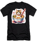 1 Cat Ramen Japanese Funny Graphic Kawaii Cat Zyneu Gangd T-Shirt