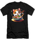 1 Cat Ramen Noodles Anime Kawaii Japanese Cat Zyneu Gangd T-Shirt