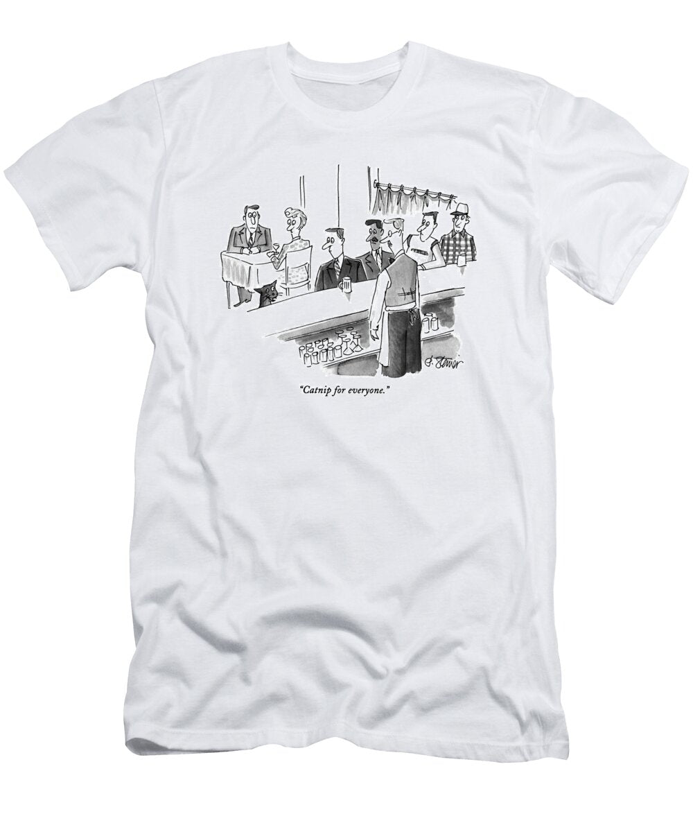 1 Catnip for Everyone Peter Steiner No Index T-Shirt