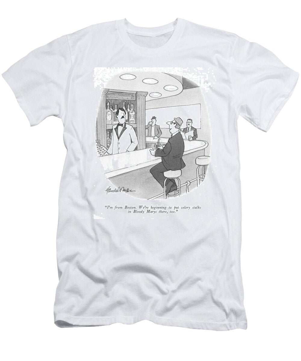 1 Celery Stalks in Bloody Marys Jb Handelsman T-Shirt