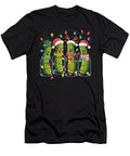 1 Christmas Pickles Pajama Women Kids Canned Jar Zyneu Gangd T-Shirt