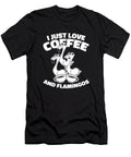 1 Coffee Barista Roaster Cafe Roasting Coffee Flamingo Crazy Squirrel T-Shirt