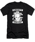 1 Coffee Barista Roasting Cafe Roaster Coffee 4th of July Crazy Squirrel T-Shirt