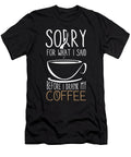 1 Coffee Bean Coffee Shop Tired Break Barista Gift Muc Designs T-Shirt