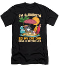 1 Coffee Cafe Barista Roaster Roasting Coffee Cat Crazy Squirrel T-Shirt