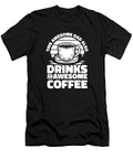 1 Coffee Cafe Barista Roasting Roaster Coffee Dad Crazy Squirrel T-Shirt